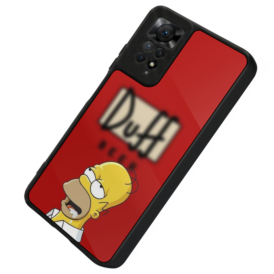 Xiaomi Redmi Note 11 Pro Uyumlu The Simpsons Tasarımlı Glossy Premium Kılıf
