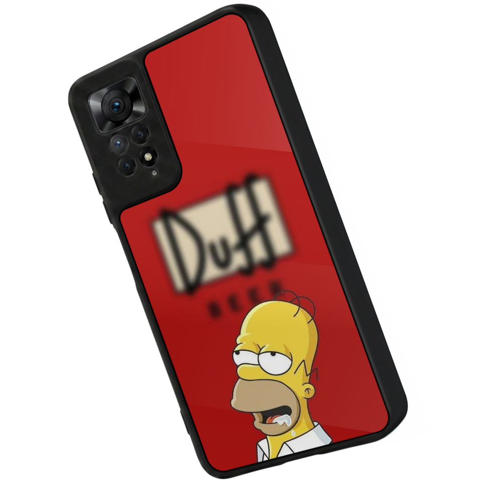 Xiaomi Redmi Note 11 Pro Uyumlu The Simpsons Tasarımlı Glossy Premium Kılıf