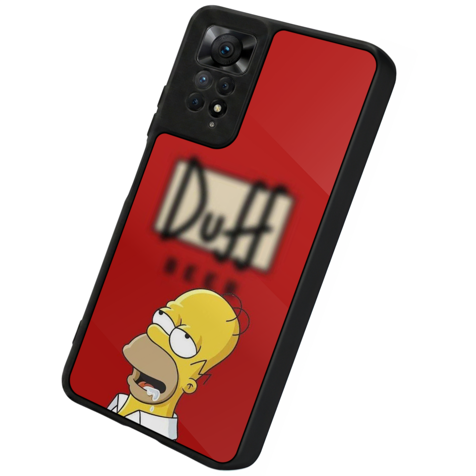 Xiaomi Redmi Note 11 Pro Uyumlu The Simpsons Tasarımlı Glossy Premium Kılıf