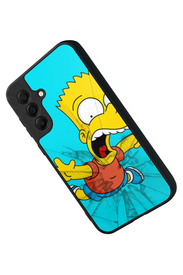 Samsung Galaxy A17 Uyumlu The Simpsons Tasarımlı Glossy Premium Kılıf