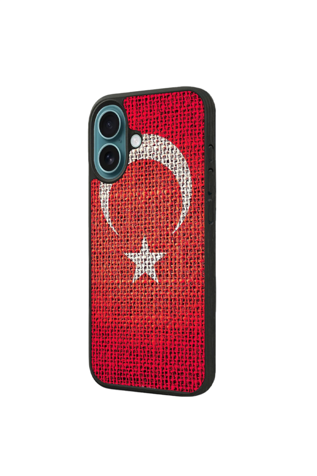 iPhone 16 Uyumlu Türk Bayragi Tasarımlı Glossy Premium Kılıf