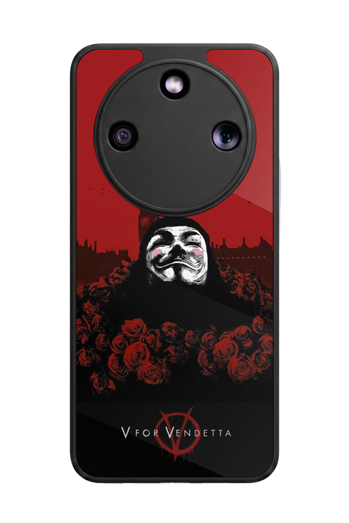 Honor Magic 8 Lite Uyumlu MatriHonor Magic 8 Lite Tasarımlı Glossy Premium Kılıf