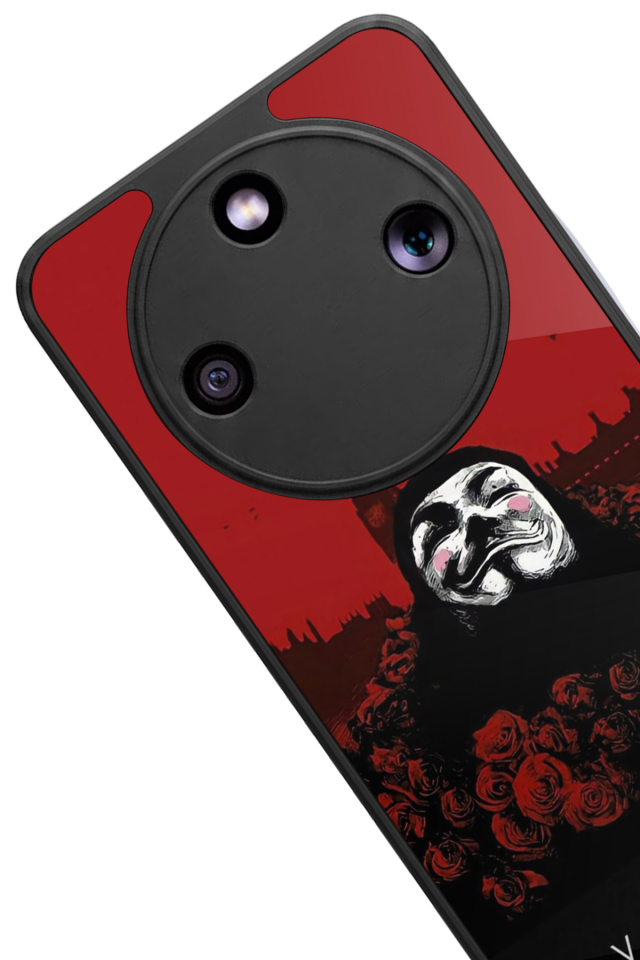 Honor Magic 8 Lite Uyumlu MatriHonor Magic 8 Lite Tasarımlı Glossy Premium Kılıf