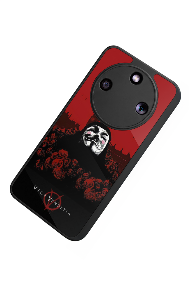 Honor Magic 8 Lite Uyumlu MatriHonor Magic 8 Lite Tasarımlı Glossy Premium Kılıf