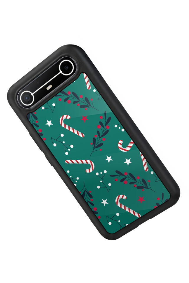 Tecno Spark Slim 5G Uyumlu Yilbasi Christmas Tasarımlı Glossy Premium Kılıf