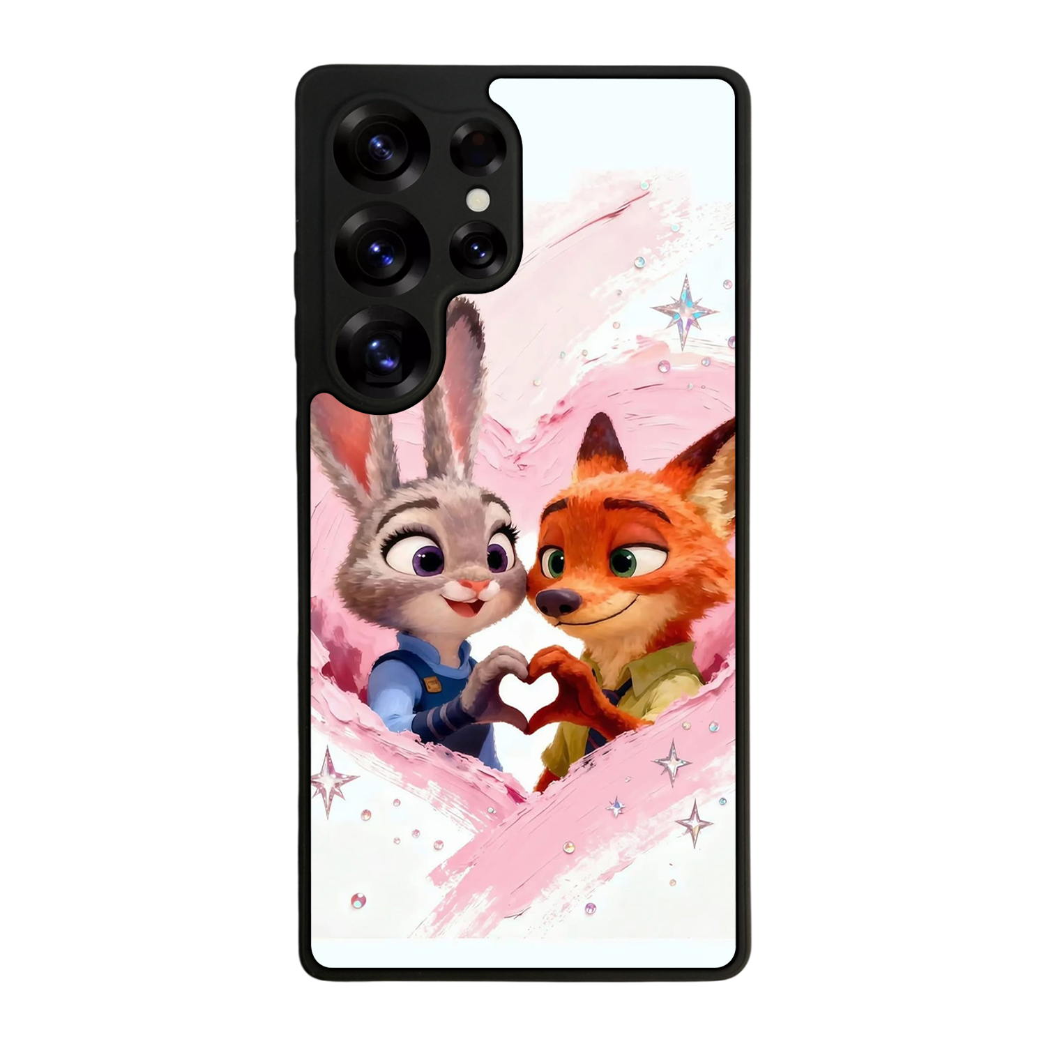 Samsung Galaxy S25 Ultra Uyumlu Zootropolis Tasarımlı Glossy Premium Kılıf