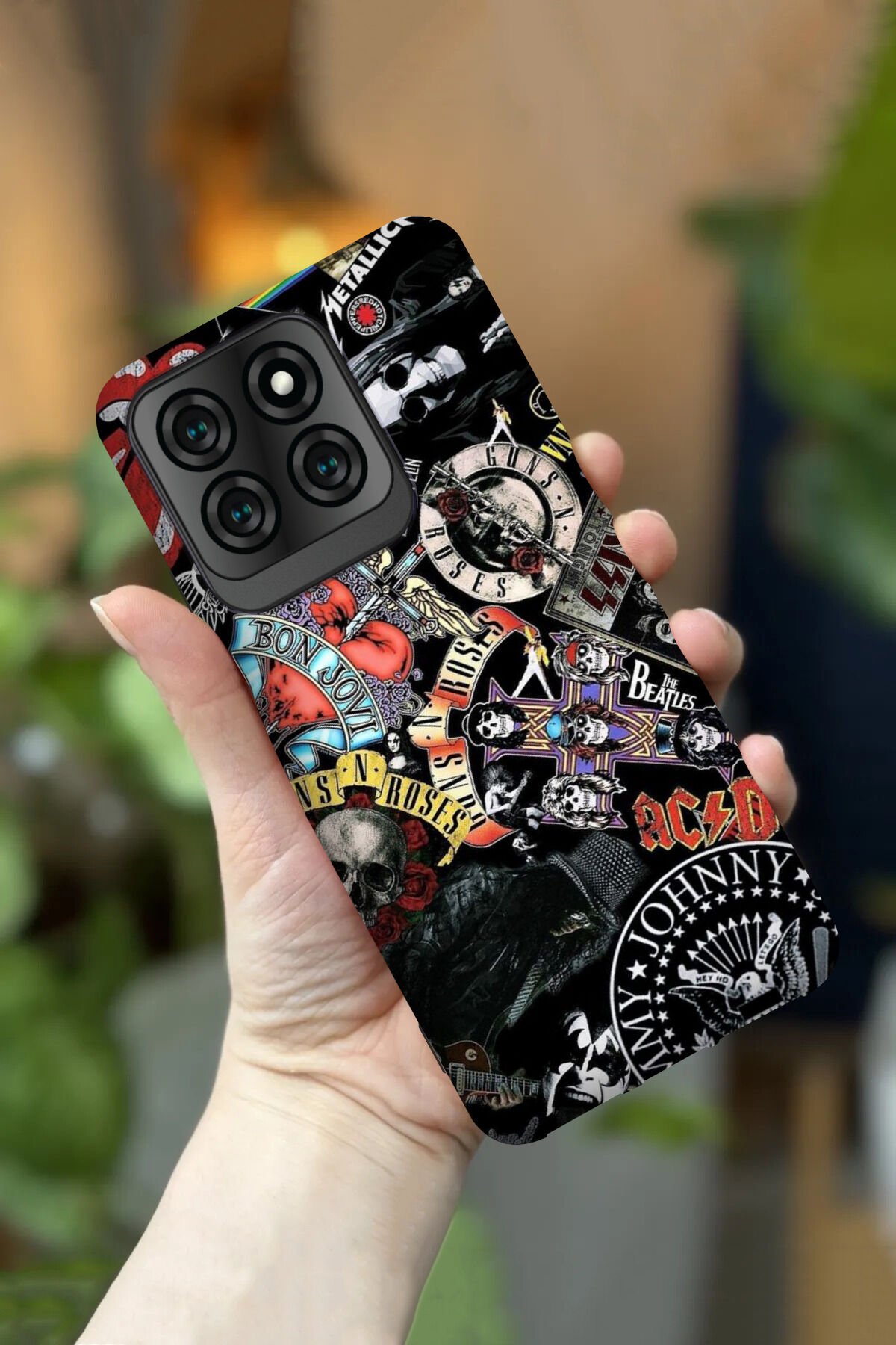 Reeder S71 Uyumlu Kamera Korumalı Poster Desenli HD Baskılı Silikon Kılıf