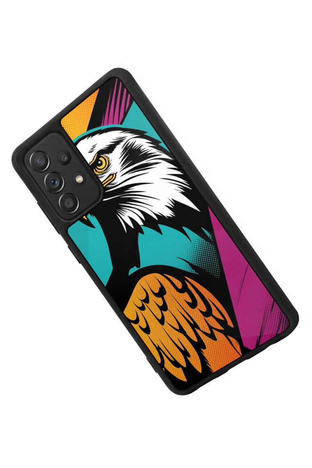 Samsung Galaxy A72 Uyumlu Besiktas Tasarımlı Glossy Premium Kılıf