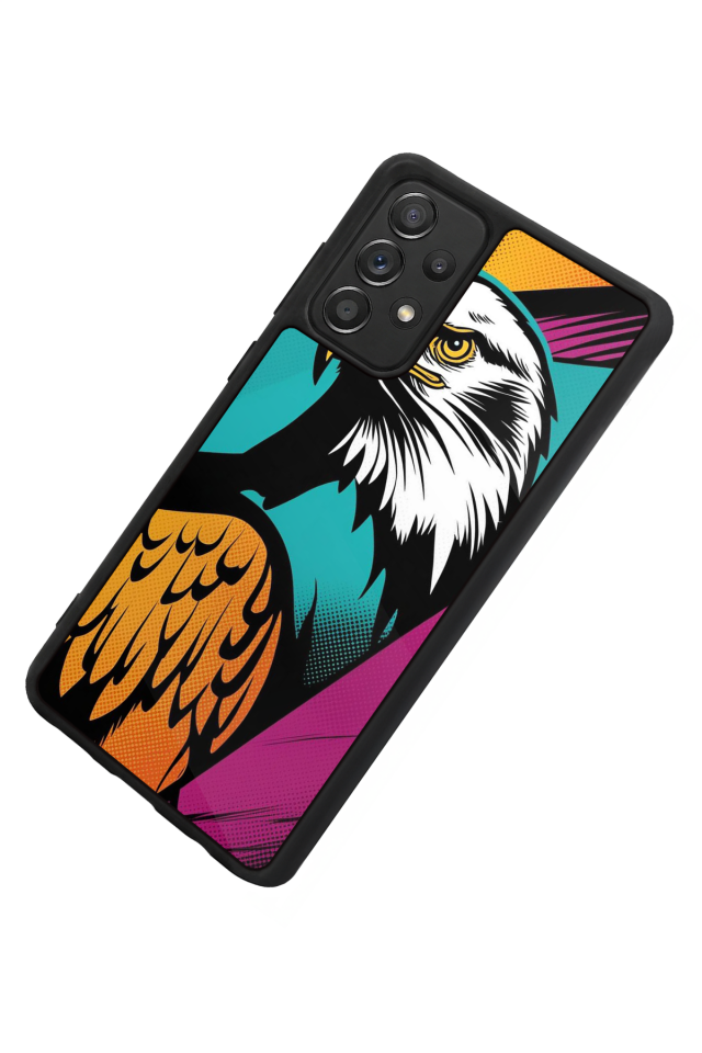 Samsung Galaxy A72 Uyumlu Besiktas Tasarımlı Glossy Premium Kılıf