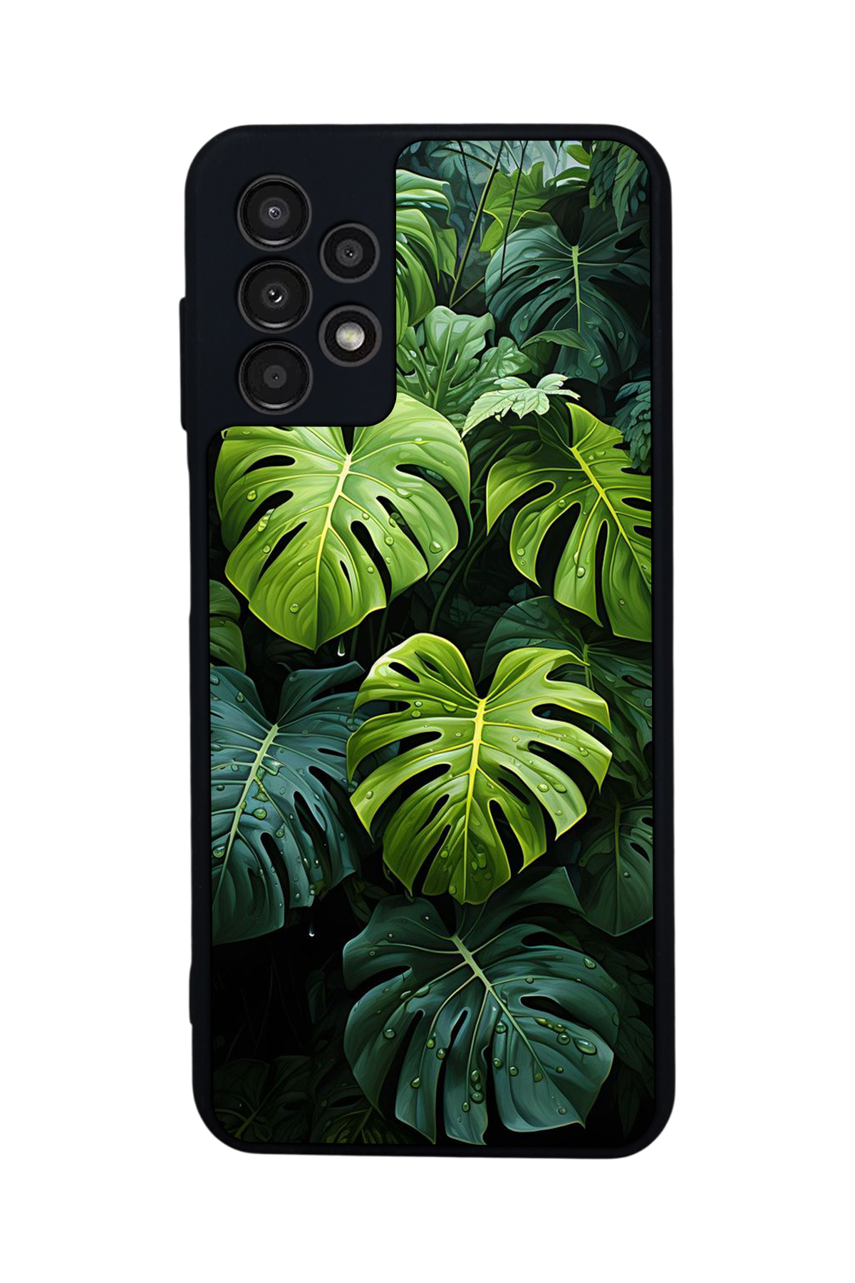 Samsung Galaxy A13 Uyumlu Botanik Tasarımlı Glossy Premium Kılıf
