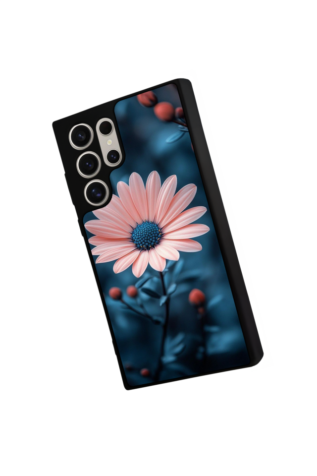 Samsung Galaxy S23 Ultra Uyumlu Cicek Tasarımlı Glossy Premium Kılıf