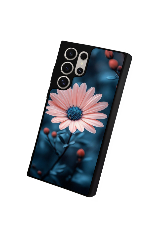 Samsung Galaxy S23 Ultra Uyumlu Cicek Tasarımlı Glossy Premium Kılıf