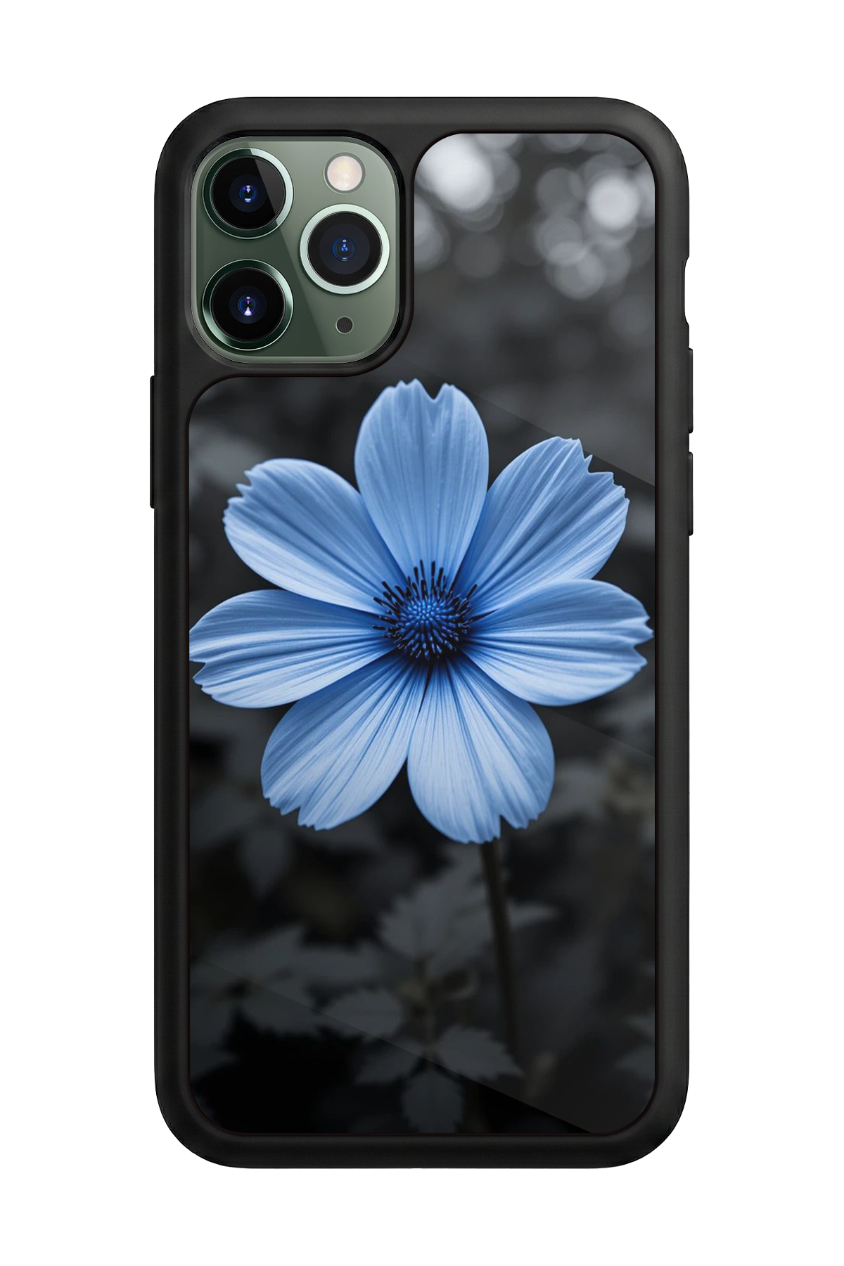 iPhone 11 Pro Uyumlu Cicek Tasarımlı Glossy Premium Kılıf