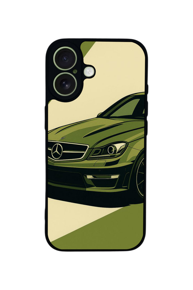 iPhone 17 Uyumlu Mercedes Tasarımlı Glossy Premium Kılıf
