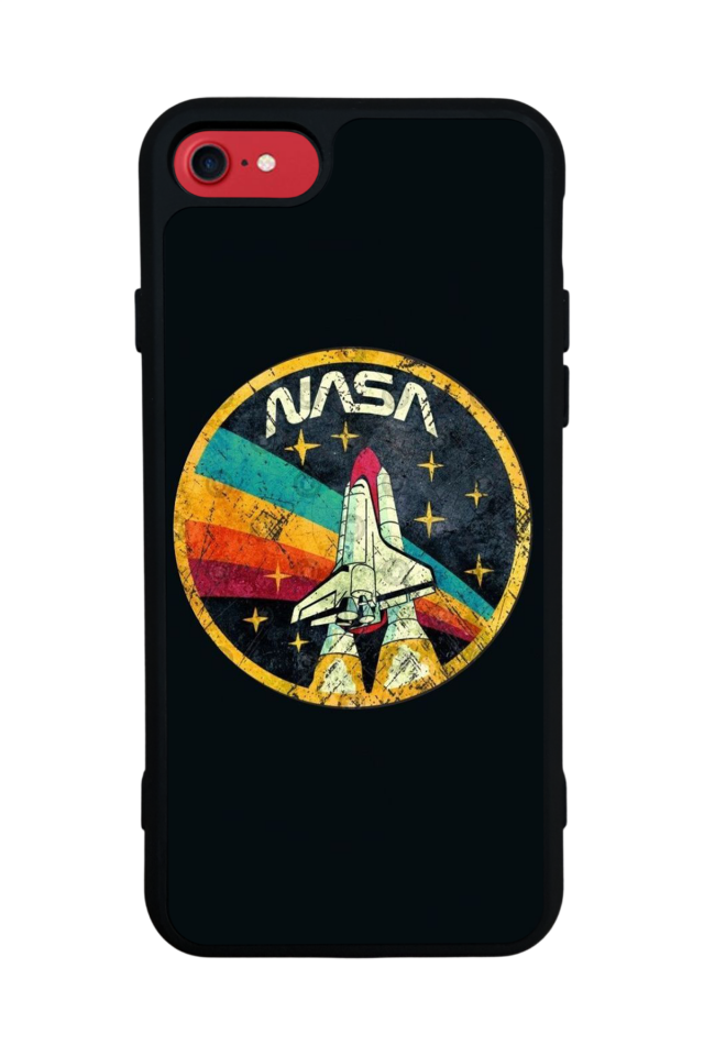 iPhone 8 Uyumlu Nasa Tasarımlı Glossy Premium Kılıf
