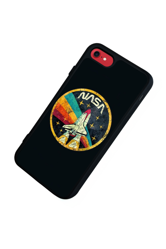 iPhone 8 Uyumlu Nasa Tasarımlı Glossy Premium Kılıf