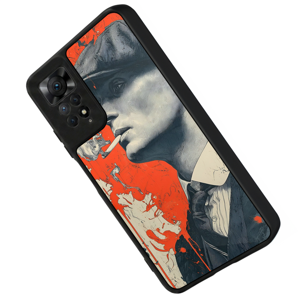 Xiaomi Redmi Note 12 Pro Uyumlu Peaky Blinders Tasarımlı Glossy Premium Kılıf