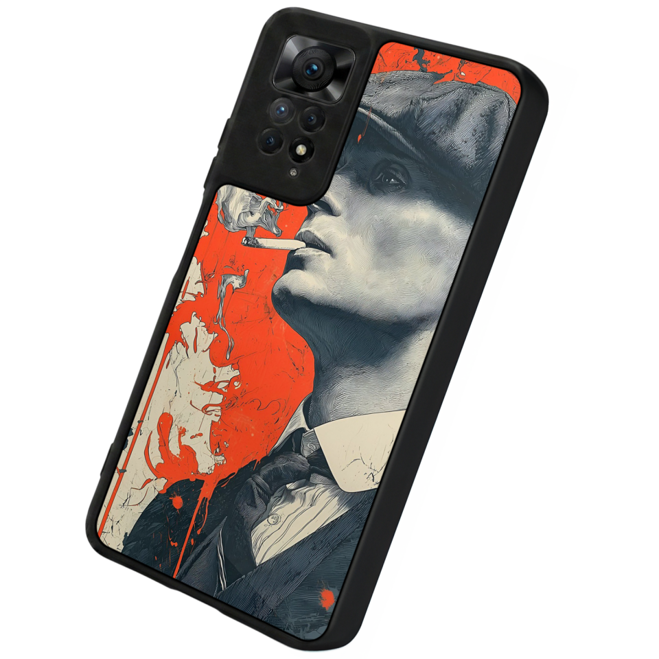 Xiaomi Redmi Note 12 Pro Uyumlu Peaky Blinders Tasarımlı Glossy Premium Kılıf