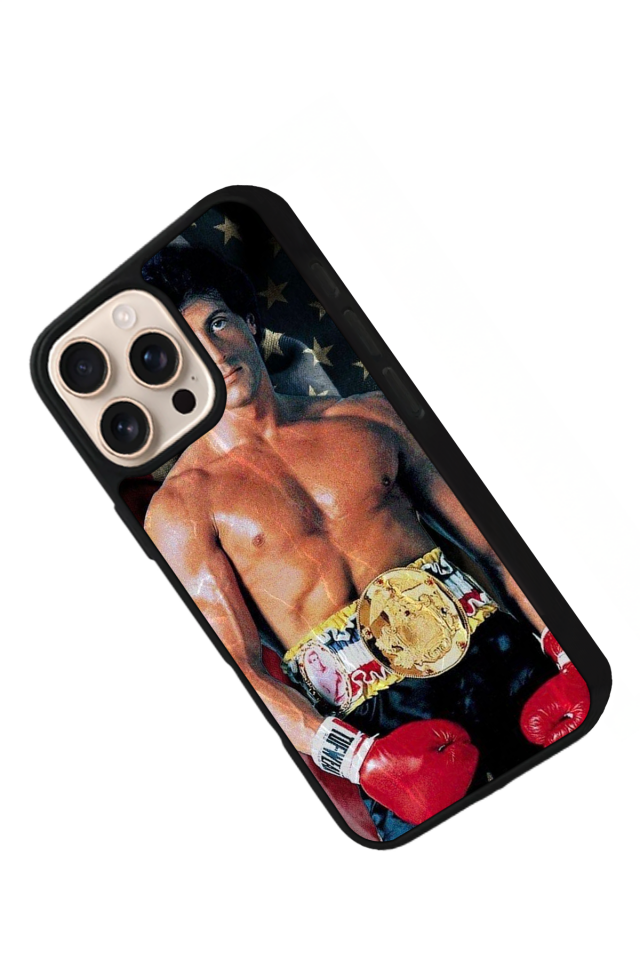 iPhone 15 Pro Uyumlu Rocky Tasarımlı Glossy Premium Kılıf