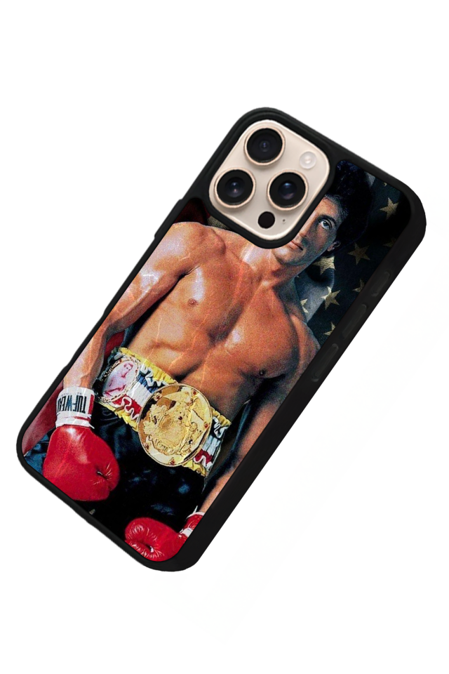 iPhone 15 Pro Uyumlu Rocky Tasarımlı Glossy Premium Kılıf