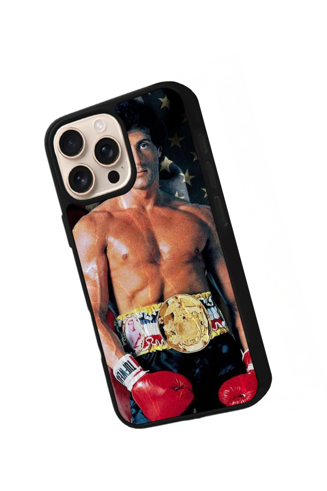 iPhone 15 Pro Uyumlu Rocky Tasarımlı Glossy Premium Kılıf