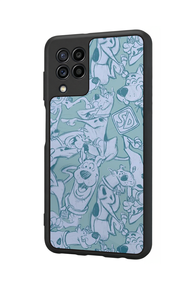 Samsung Galaxy M32 Uyumlu Scooby Doo Tasarımlı Glossy Premium Kılıf