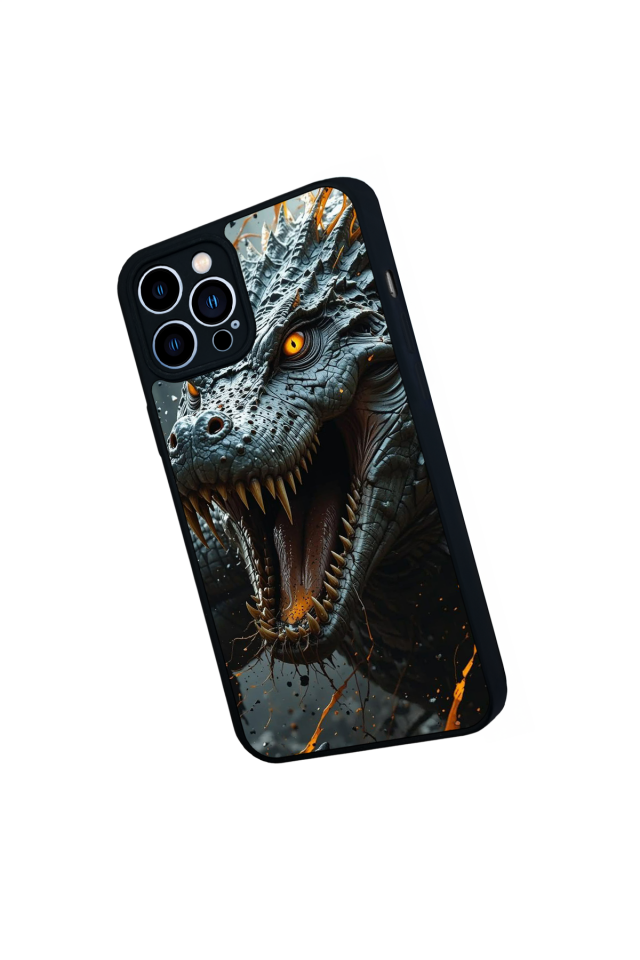 iPhone 12 Pro Max Uyumlu T-ReiPhone 12 Pro Max Tasarımlı Glossy Premium Kılıf