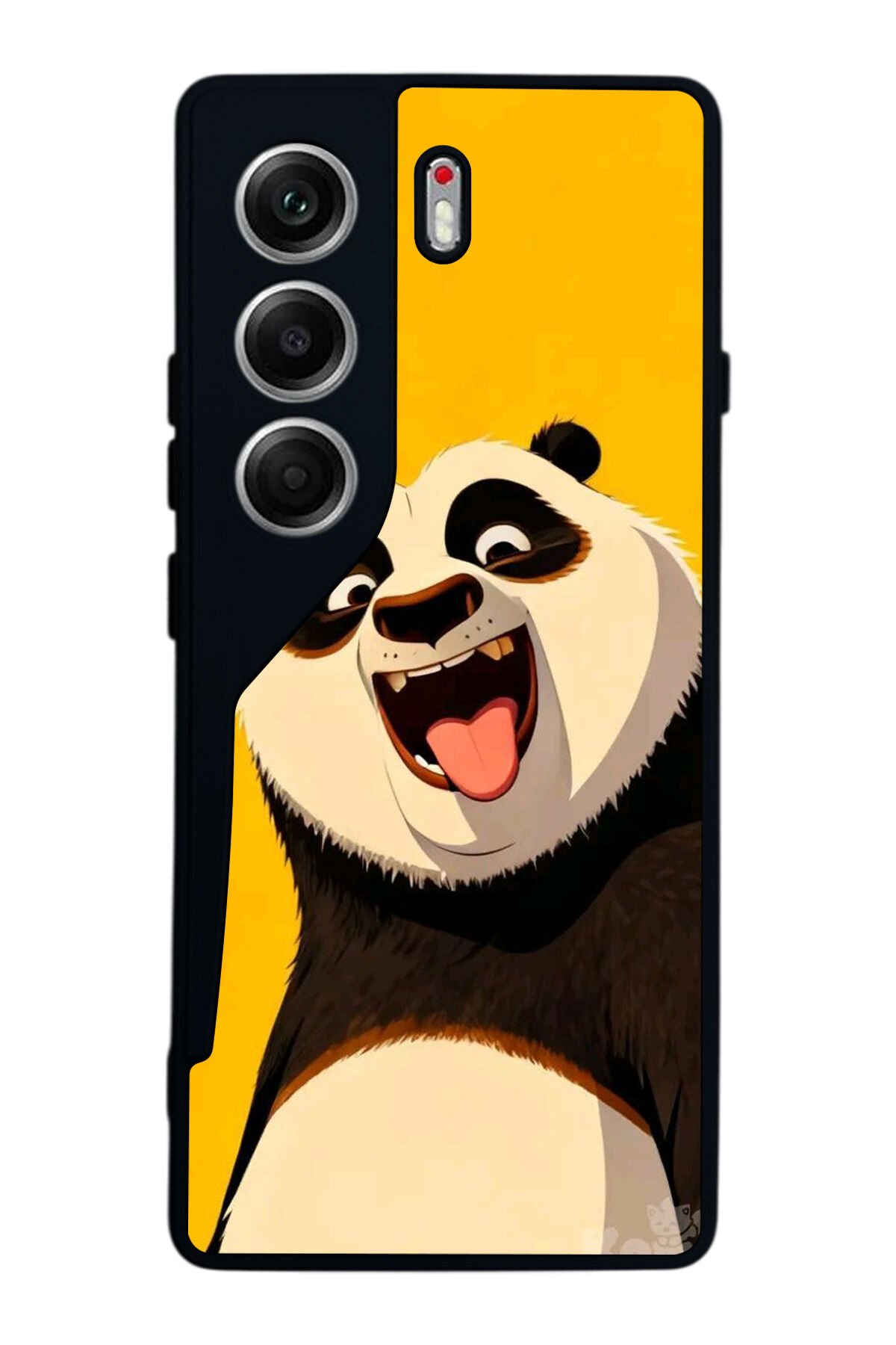 Tecno Camon 40 Uyumlu Kung Fu Panda Tasarımlı Glossy Premium Kılıf