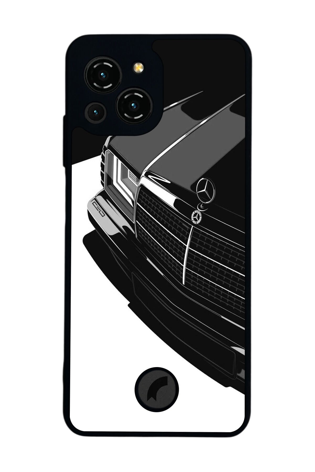 Reeder S23 Pro Max Uyumlu Mercedes Tasarımlı Glossy Premium Kılıf