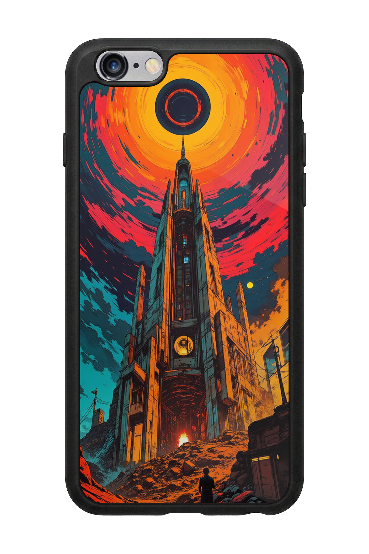 iPhone 6s Plus Uyumlu Abstract Tasarımlı Glossy Premium Kılıf