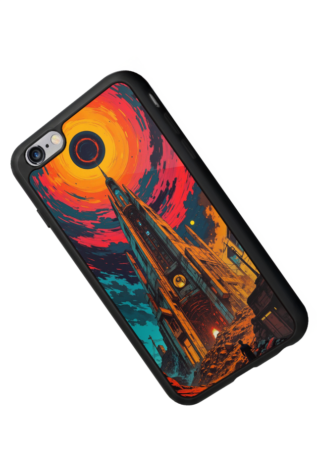 iPhone 6s Plus Uyumlu Abstract Tasarımlı Glossy Premium Kılıf