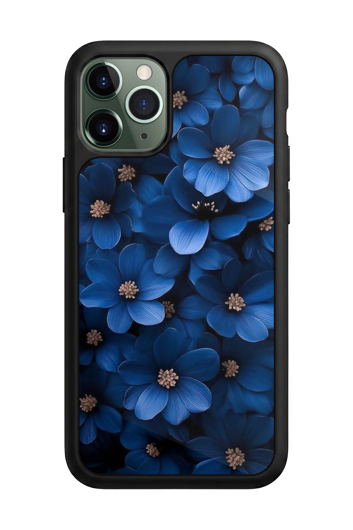 iPhone 11 Pro Uyumlu Cicek Tasarımlı Glossy Premium Kılıf