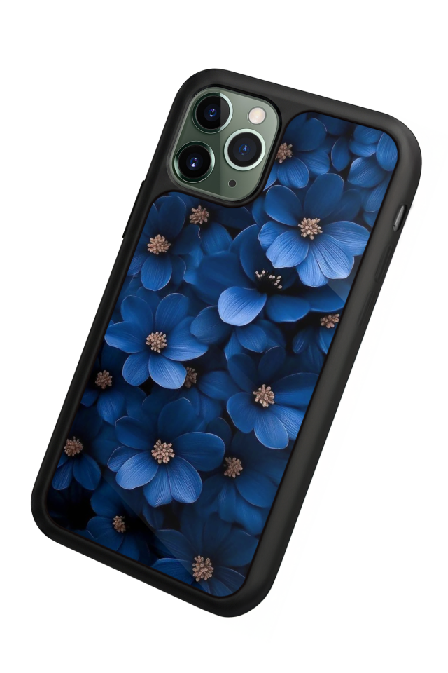 iPhone 11 Pro Uyumlu Cicek Tasarımlı Glossy Premium Kılıf