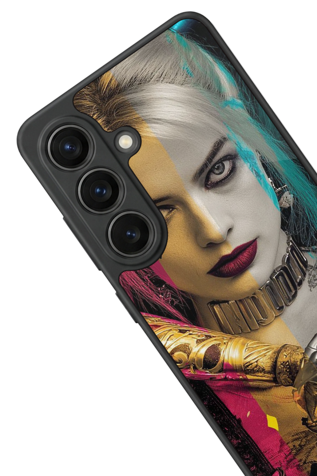 Samsung Galaxy S26 Uyumlu HarleyQueen Tasarımlı Glossy Premium Kılıf