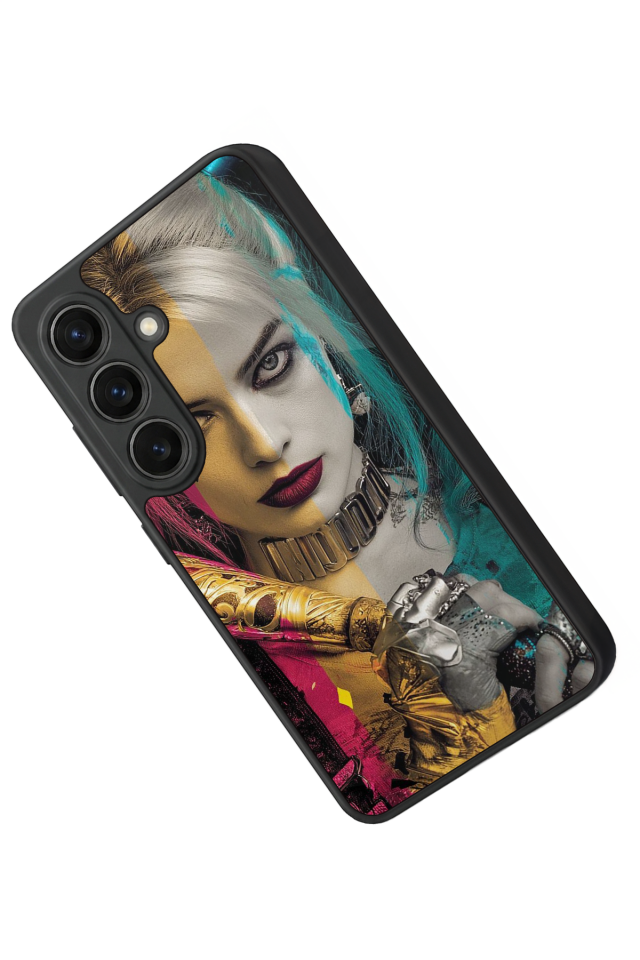 Samsung Galaxy S26 Uyumlu HarleyQueen Tasarımlı Glossy Premium Kılıf
