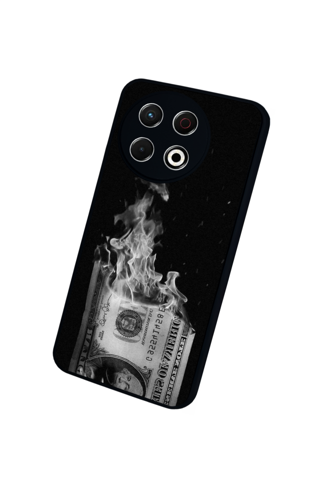 Tecno Spark 30 Pro Uyumlu Para Tasarımlı Glossy Premium Kılıf