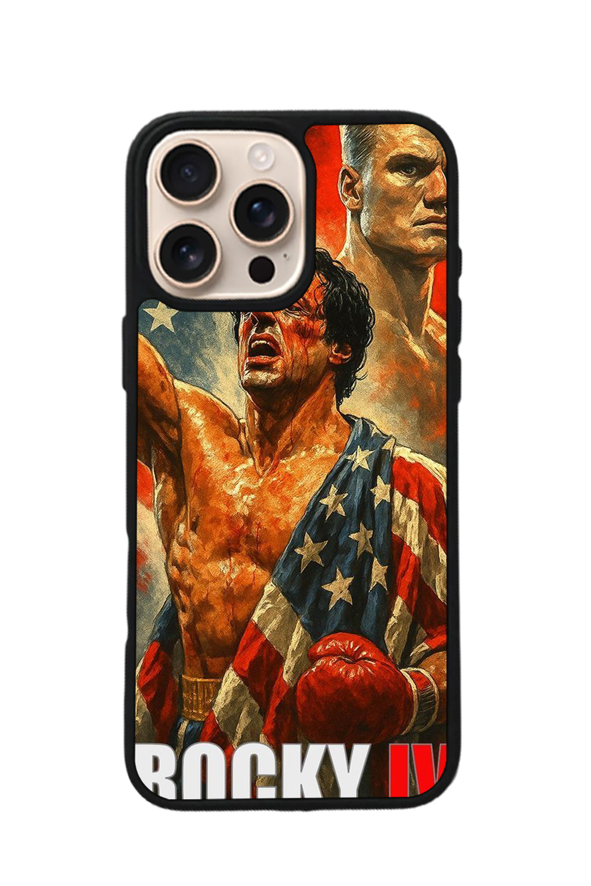 iPhone 15 Pro Uyumlu Rocky Tasarımlı Glossy Premium Kılıf