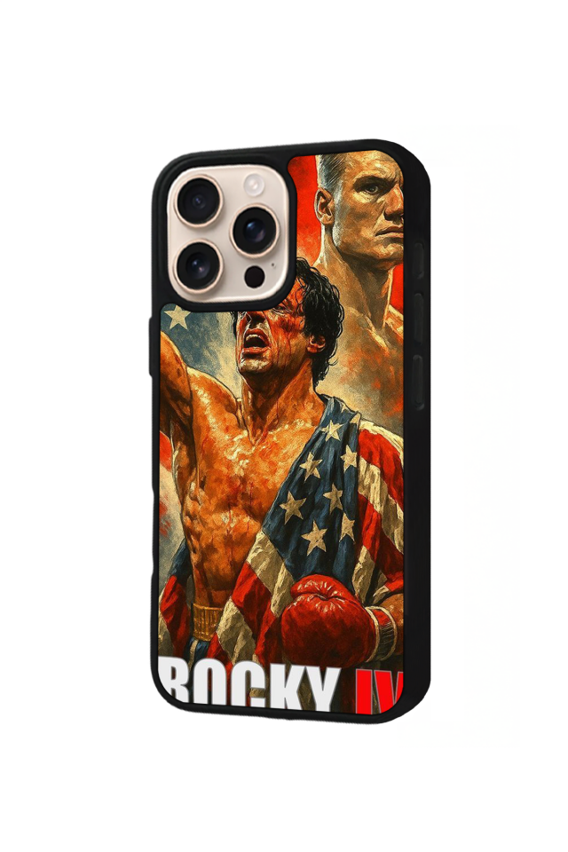 iPhone 15 Pro Uyumlu Rocky Tasarımlı Glossy Premium Kılıf