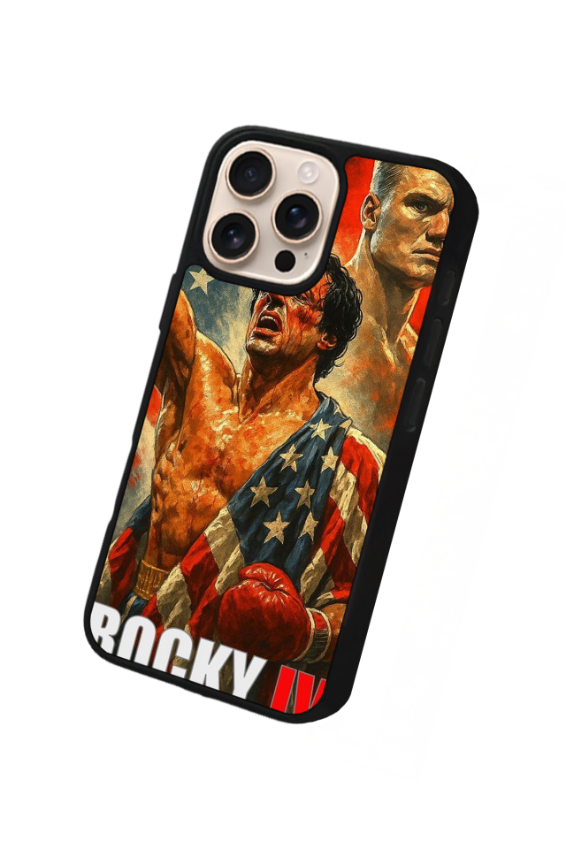 iPhone 15 Pro Uyumlu Rocky Tasarımlı Glossy Premium Kılıf