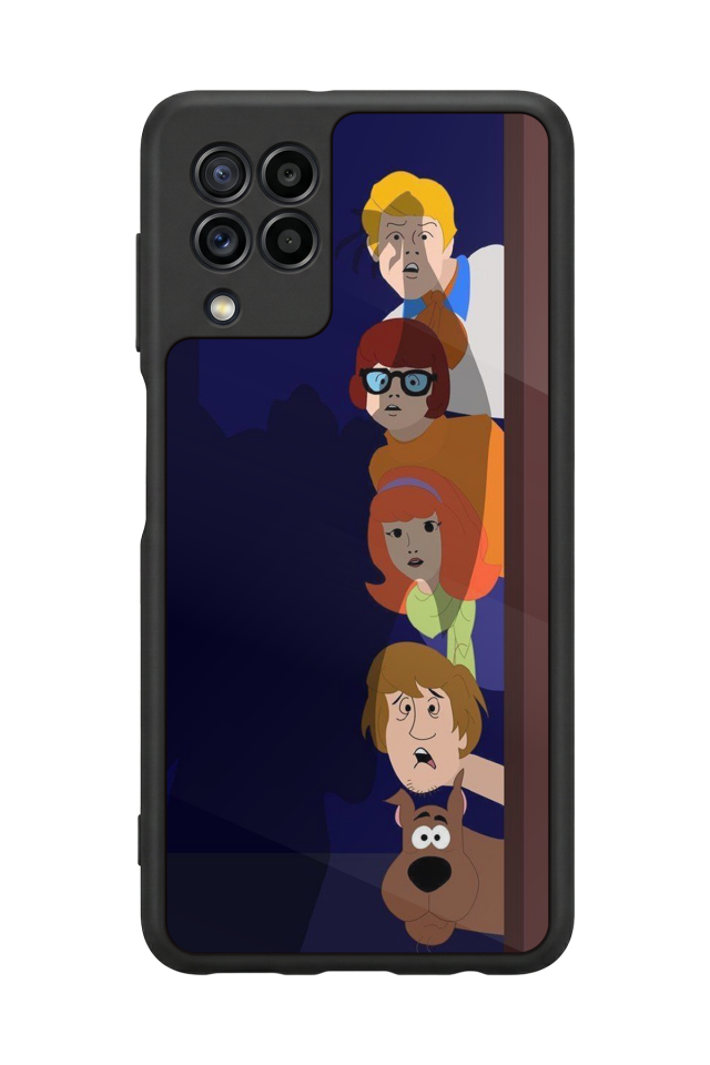Samsung Galaxy M32 Uyumlu Scooby Doo Tasarımlı Glossy Premium Kılıf