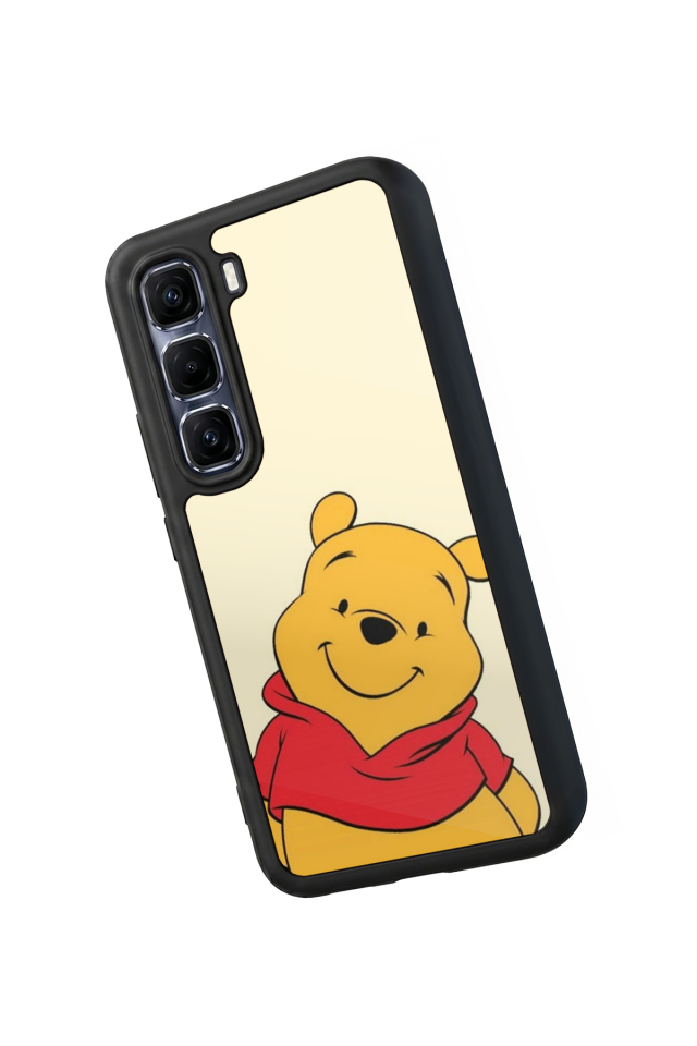 Infinix Hot 60 Pro Plus Uyumlu Winnie Tasarımlı Glossy Premium Kılıf