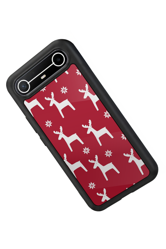 Tecno Spark Slim 5G Uyumlu Yilbasi Christmas Tasarımlı Glossy Premium Kılıf
