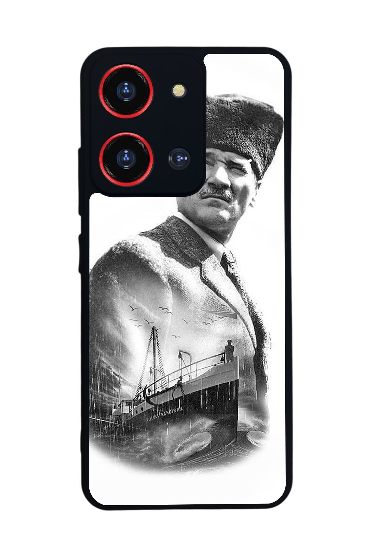 Reeder S19 Max Pro S 108MP Uyumlu Mustafa Kemal Ataturk Tasarımlı Glossy Premium Kılıf