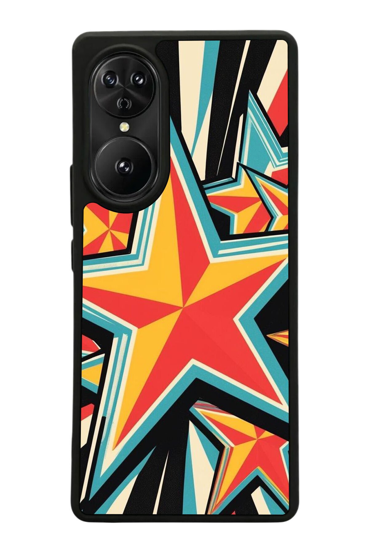 Reeder S19 Max Pro S EDGE Uyumlu Retro Yildizlar Tasarımlı Glossy Premium Kılıf
