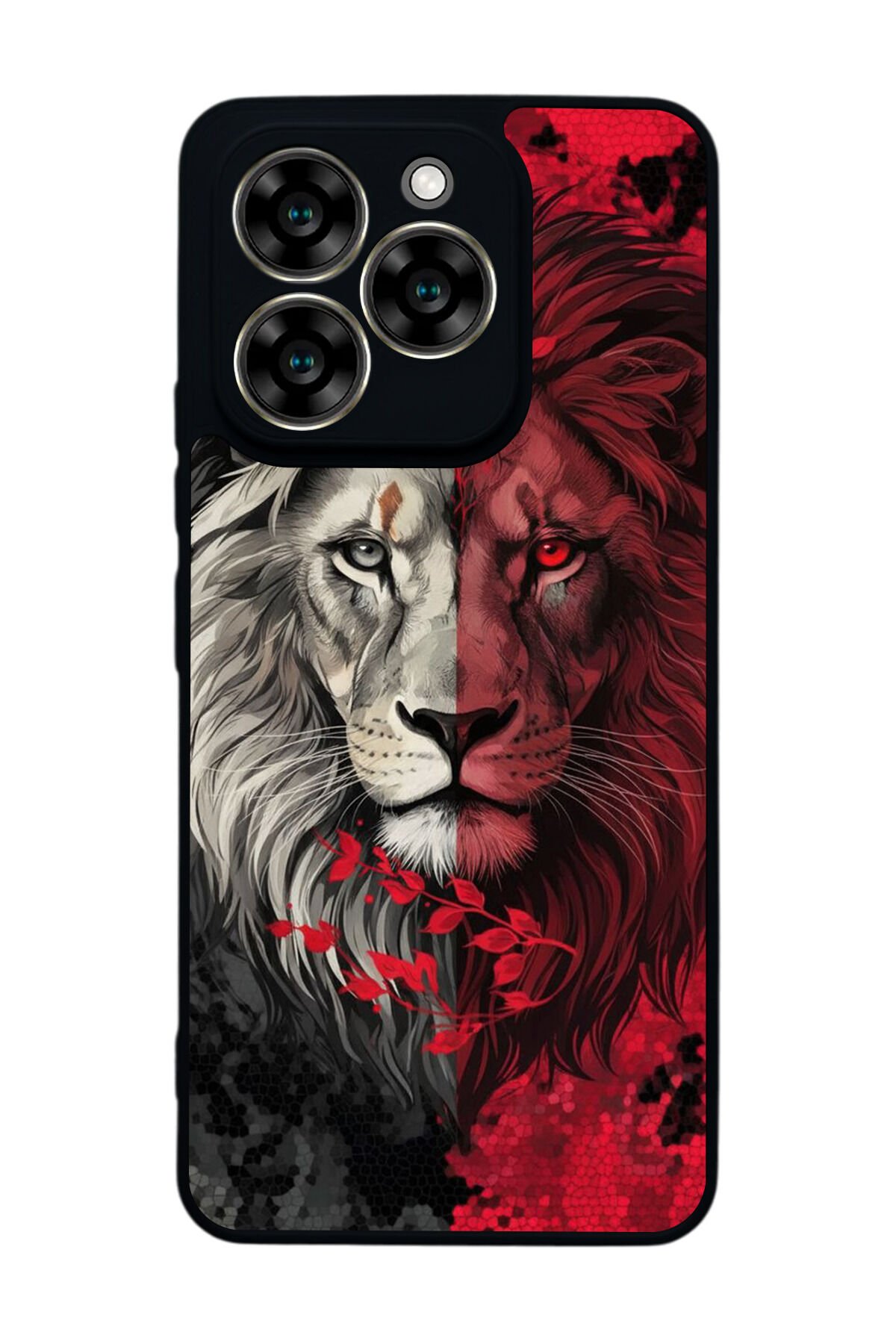 Reeder S919 Uyumlu Aslan Tasarımlı Glossy Premium Kılıf