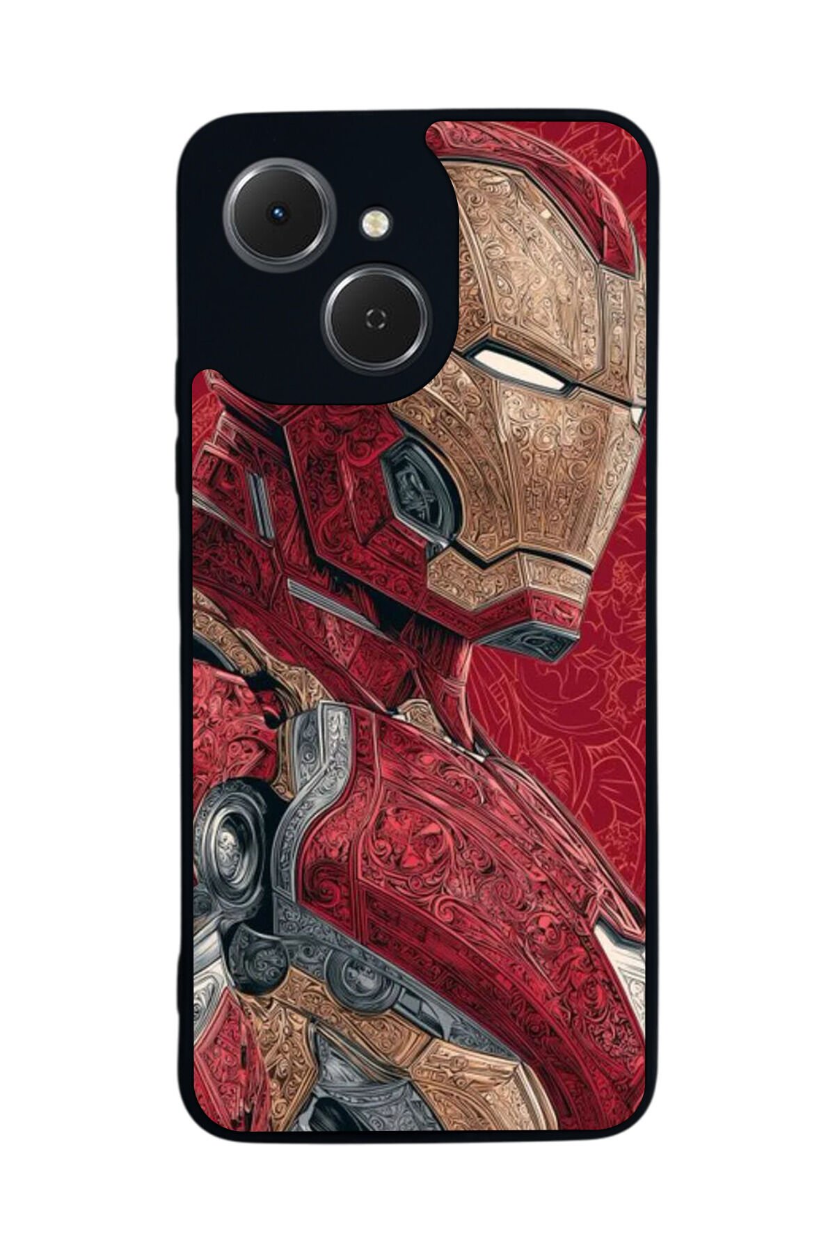 Tecno Spark 40C Uyumlu Iron Man ( Demir Adam ) Tasarımlı Glossy Premium Kılıf