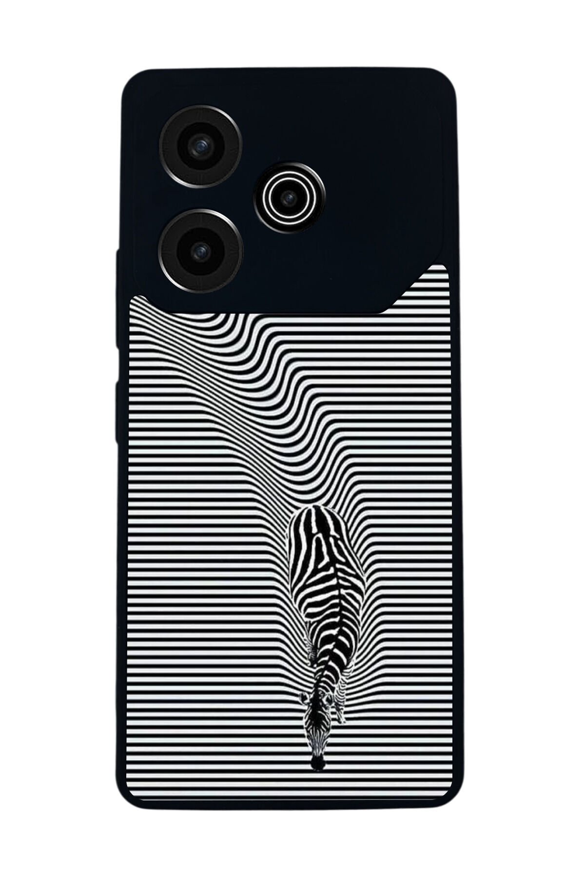 Tecno Pova 6 Uyumlu Çizgi Sanatı Tasarımlı Glossy Premium Kılıf