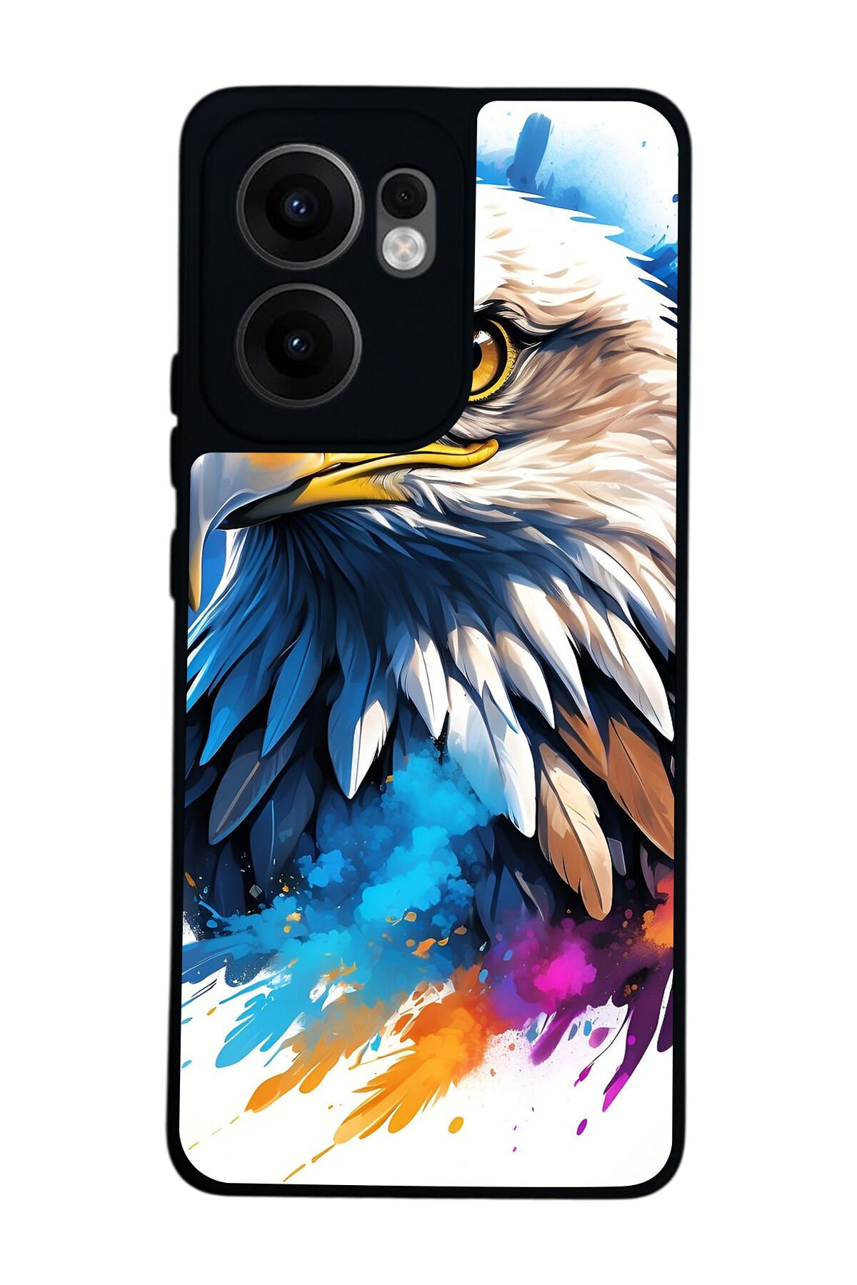 Oppo Reno 13F Uyumlu Besiktas Tasarımlı Glossy Premium Kılıf
