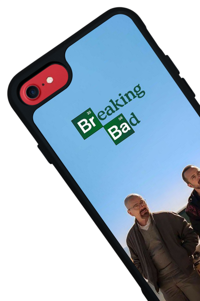iPhone SE Uyumlu BreakingBad Tasarımlı Glossy Premium Kılıf