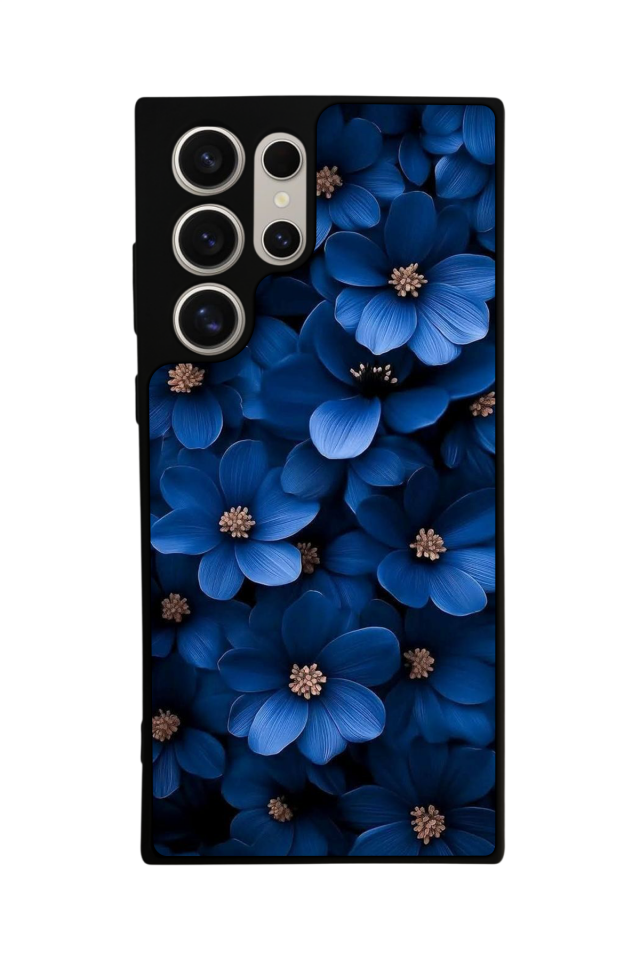 Samsung Galaxy S23 Ultra Uyumlu Cicek Tasarımlı Glossy Premium Kılıf